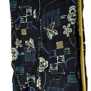 Floral Geometric Patterned Fabric Reversible dress